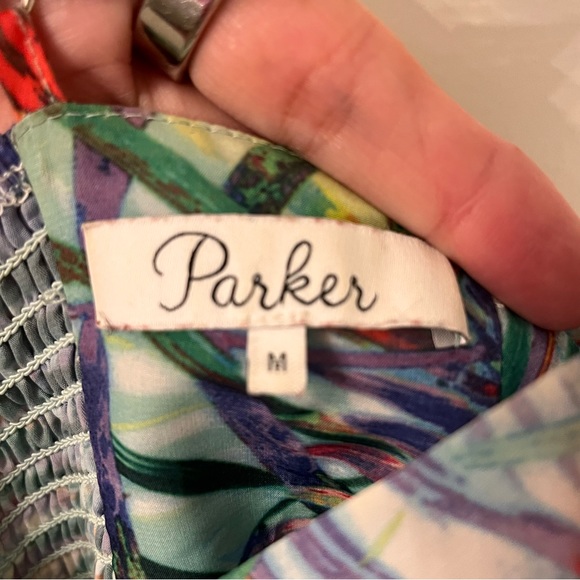 Parker size M spaghetti strap, Maxi summer dress. - Picture 4 of 4